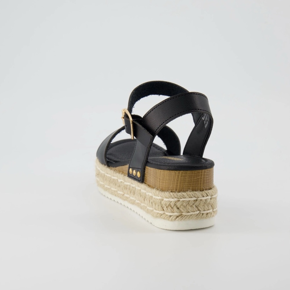 Cushionaire Melissa Platform Wedge Espadrille Sandals in Size 7.5 - Picture 5 of 13
